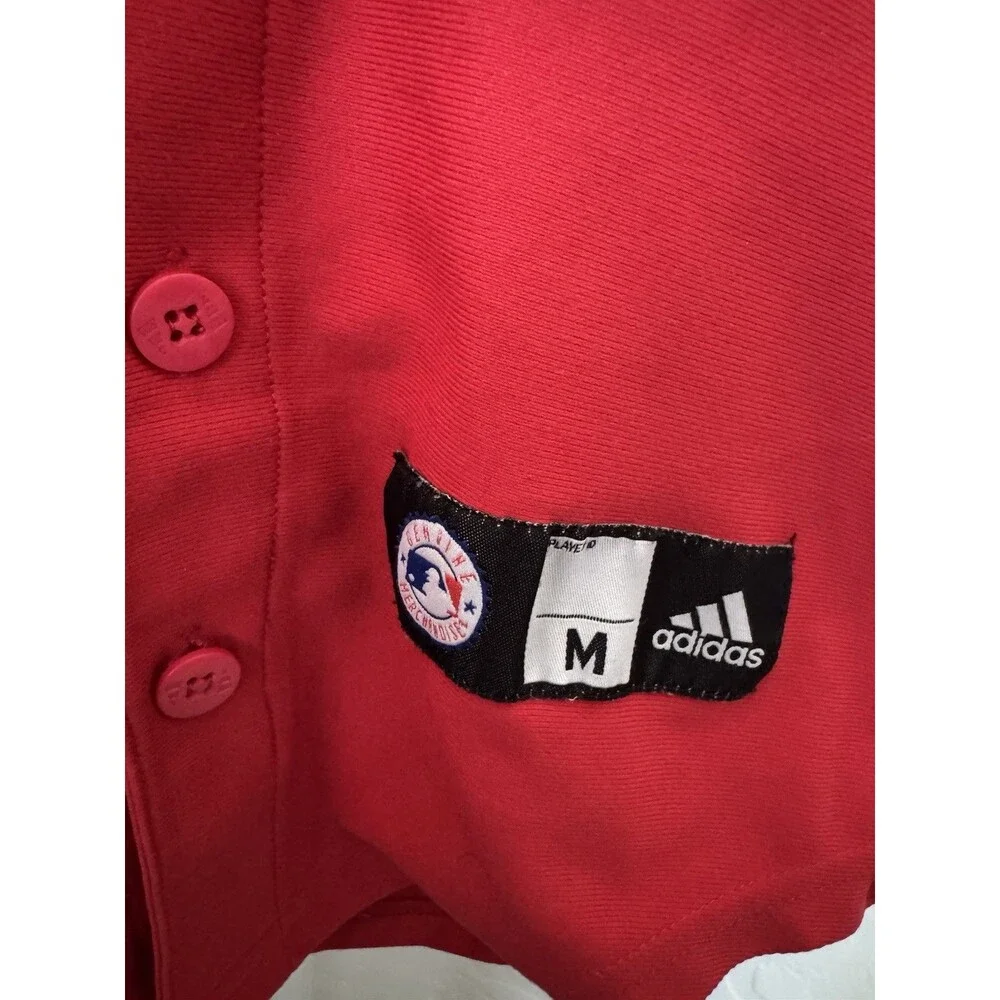 Adidas Los Angeles Angels Youth Baseball Jersey Red Size 5-6